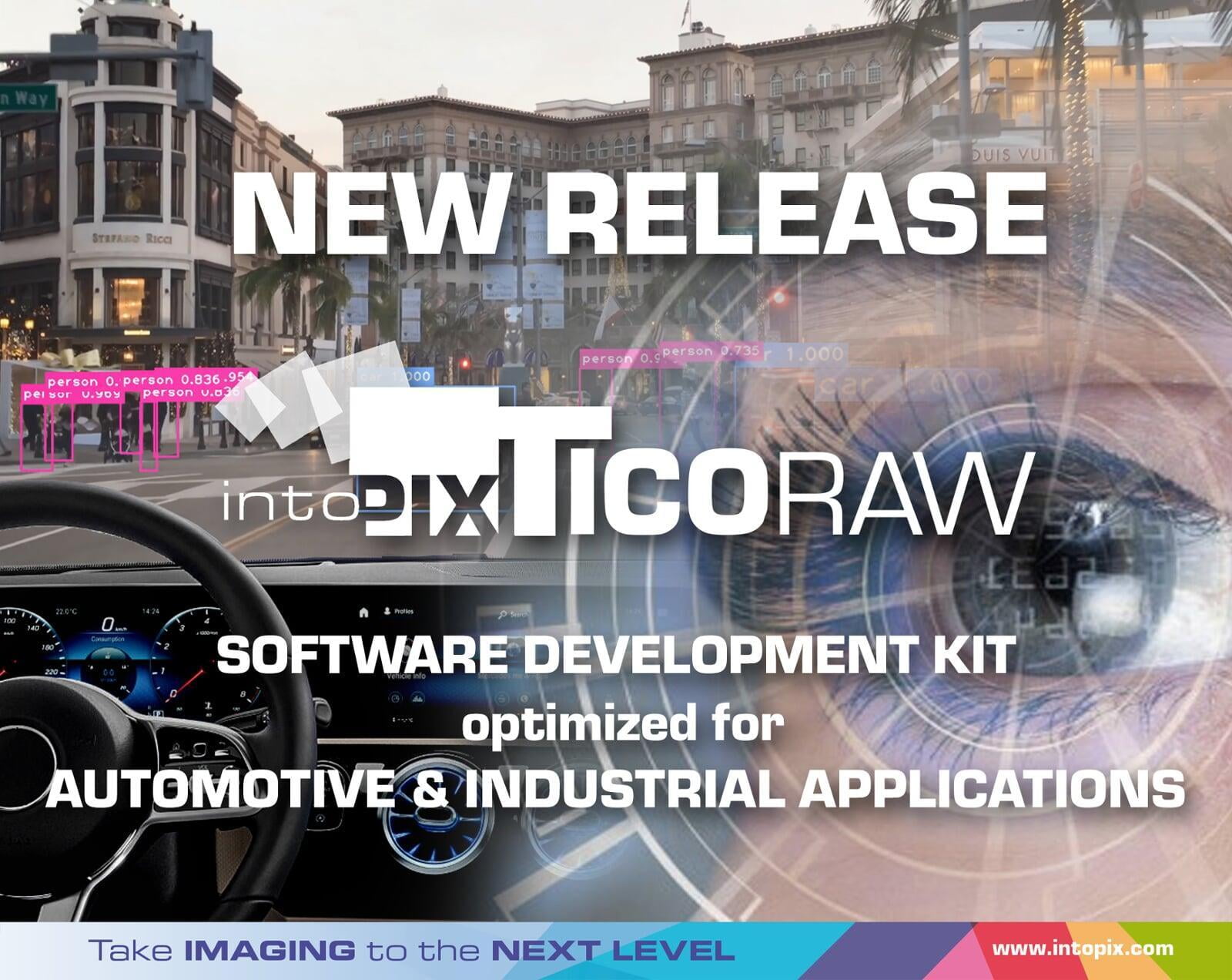 intoPIX는 측정 및 분석을 위한 무손실 RAW 코딩으로 FastTicoRAW SDK 기능을 확장